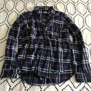Hollister Plaid Flannel